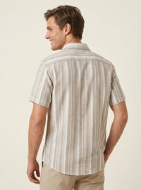 Woven Wind Shirt - Straight Collar