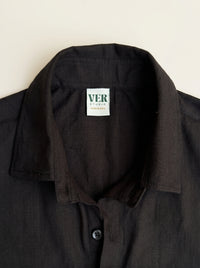 Woven Wind Shirt - Straight Collar