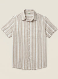 Woven Wind Shirt - Straight Collar